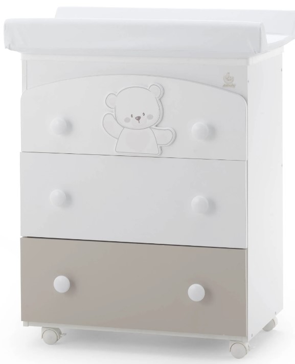 ITALBABY BAGNETTO 3 CASSETTI JOLIE CHOCO