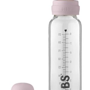 BUZZITALIA BIBS SET COMPLETO  BIBERON IN VETRO 225ML - LILLA CHIARO