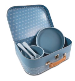 MIZU TAIKI FOOD SET PAPPA BLU