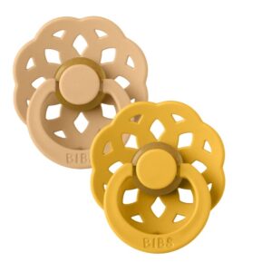 BUZZITALIA BIBS CIUCCIO BOHEME TETT. CILIEGIA - SABBIA E HONEY BEE SIZE 1