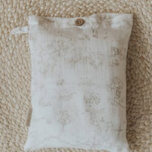 BAMBOOM COPRIPIUMINO LETTINO NEONATO 100X140 CON FEDERA - OYSTER GREY