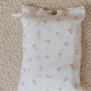 BAMBOOM LENZUOLA PER CULLA/CARROZZINA 75X100 CON FEDERA - ROSEHIP