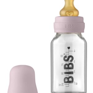 BUZZITALIA BIBS SET COMPLETO BIBERON IN VETRO DUSKY LILLAC - 110ML