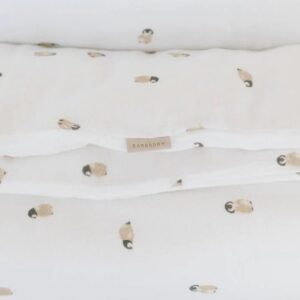 BAMBOOM COPRIPIUMINO LETTINO  NEONATO 100X140 CON FEDERA - PENGIUN