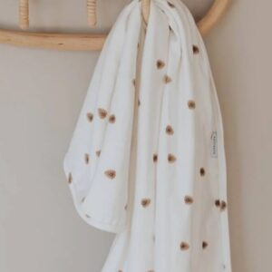 BAMBOOM COPERTA CLINICA NEONATO 75 X 100, PINE CONE