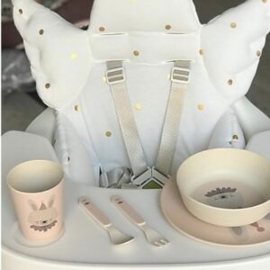 BUZZITALIA CHILDHOME CUSCINO UNIVERSALE ANGELO, POIS BIANCO/ORO