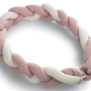 CUORICINI TRECCIA PARACOLPI ROSA