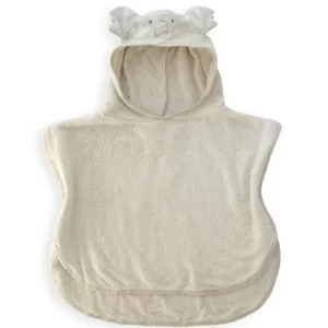 BAMBOOM PONCHO DA BAGNO KOALA - OYSTER GREY 0-2 Y