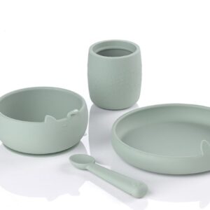 JANE SET PAPPA IN SILIC. COL. MINT