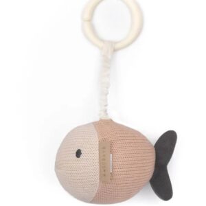 BAMBOOM PULL & SHAKE TOY FISH - GIOCHINO
