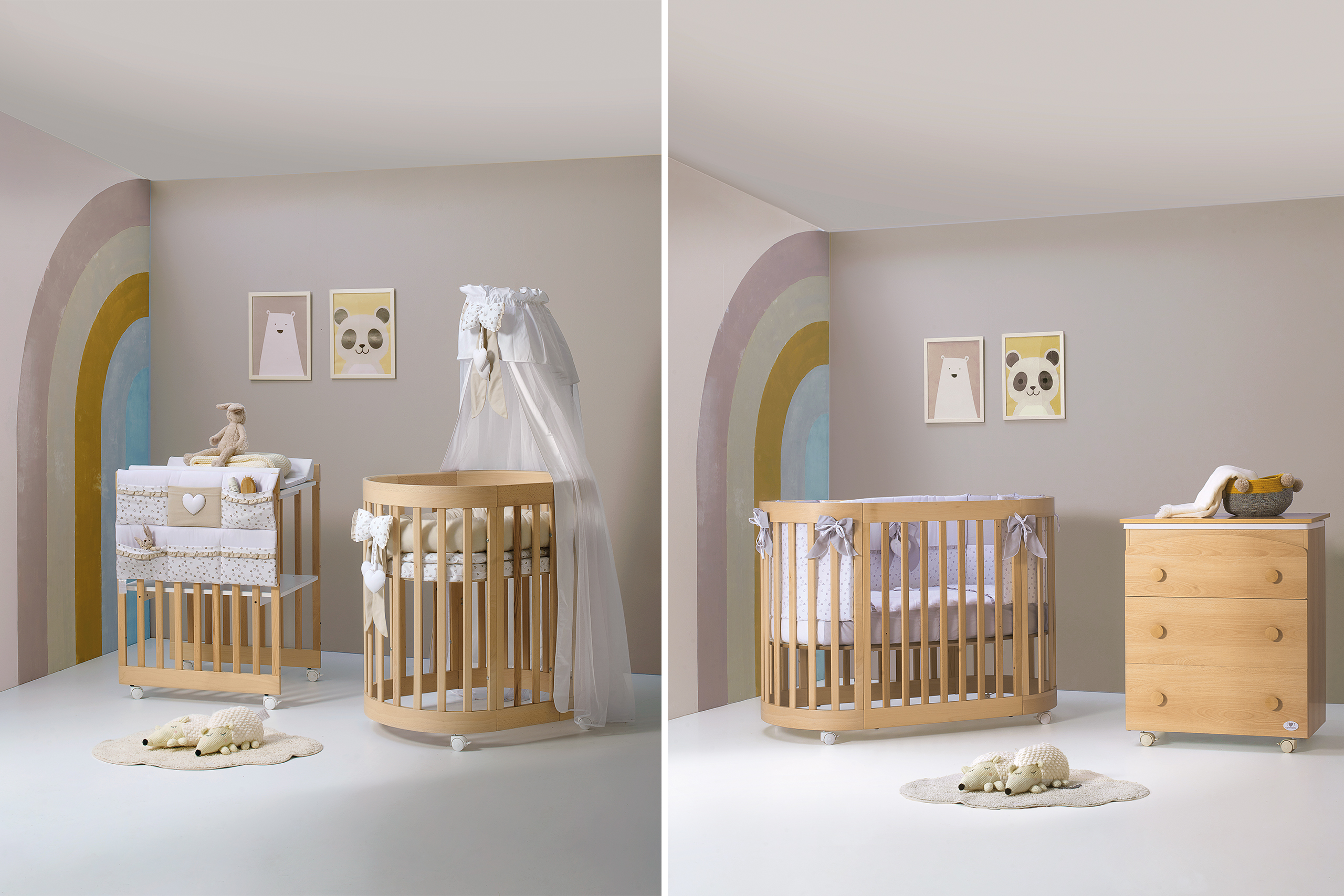 CUORICINI LEONARDO KIT TRASF. LETTO BIANCO