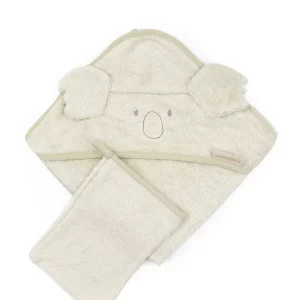 BAMBOOM ASCIUGAMANO CON CAPPUCCIO + GUANTO - FOX - ALMOND 159