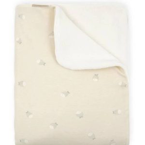 BAMBOOM COPERTA JERSEY PRINT+SPUGNA PELUCHE FISHES