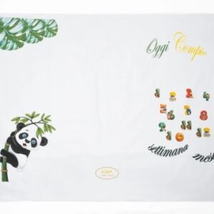 MELLAKIDS COPERTINA IN MILLERIGHE DI PIQU 100%COTONE